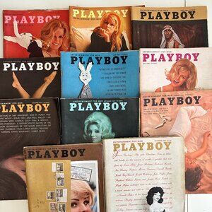 1964 Playboy Magazine Year Lot – Vintage Men’s Lifestyle